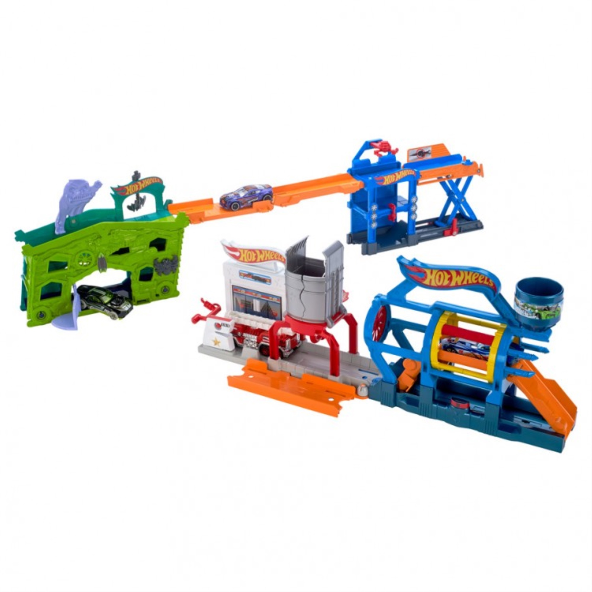 Mattel HW Turbo Jet Car Wash (4)