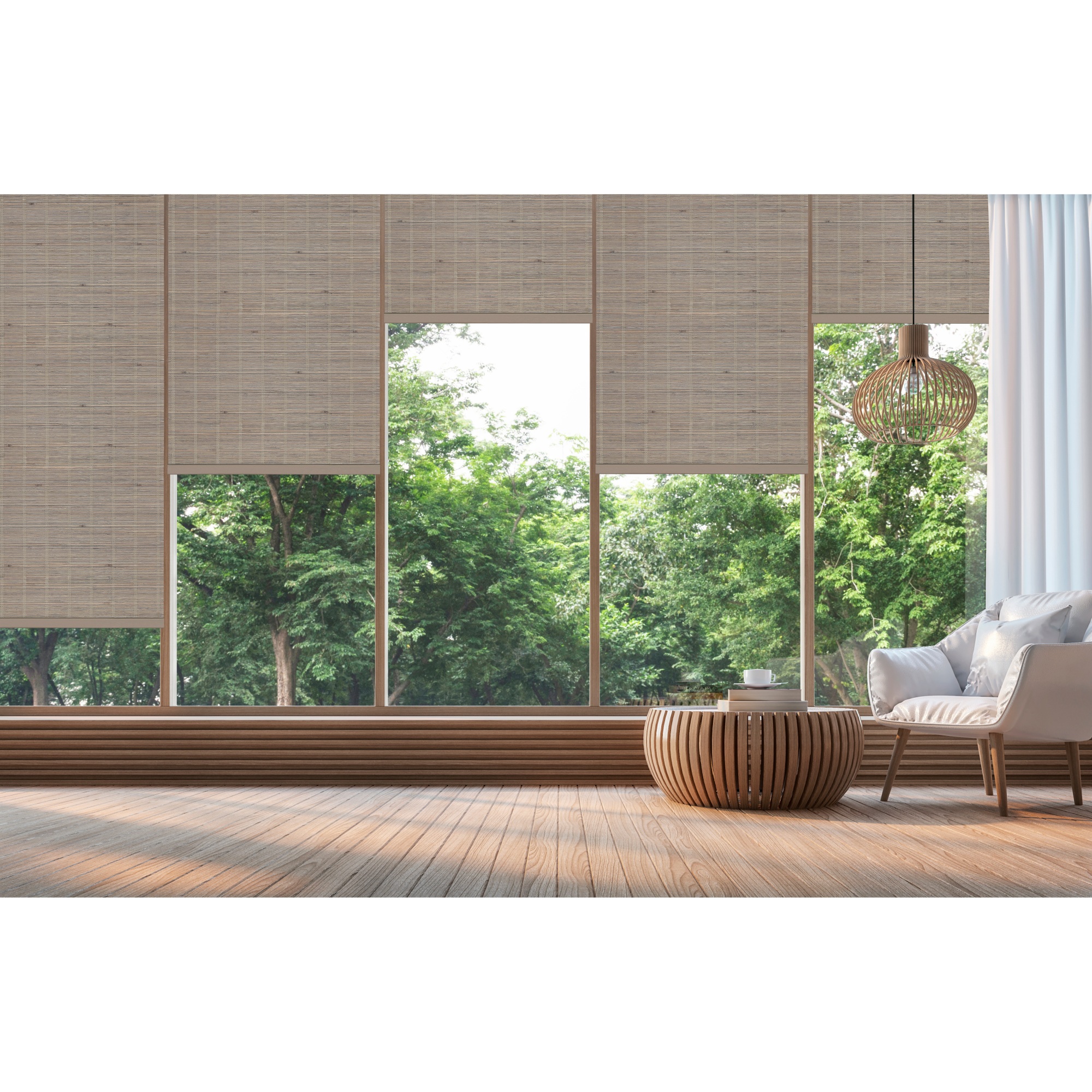 Achim Importing Co. Cordless Bamboo Roller Shades eBay