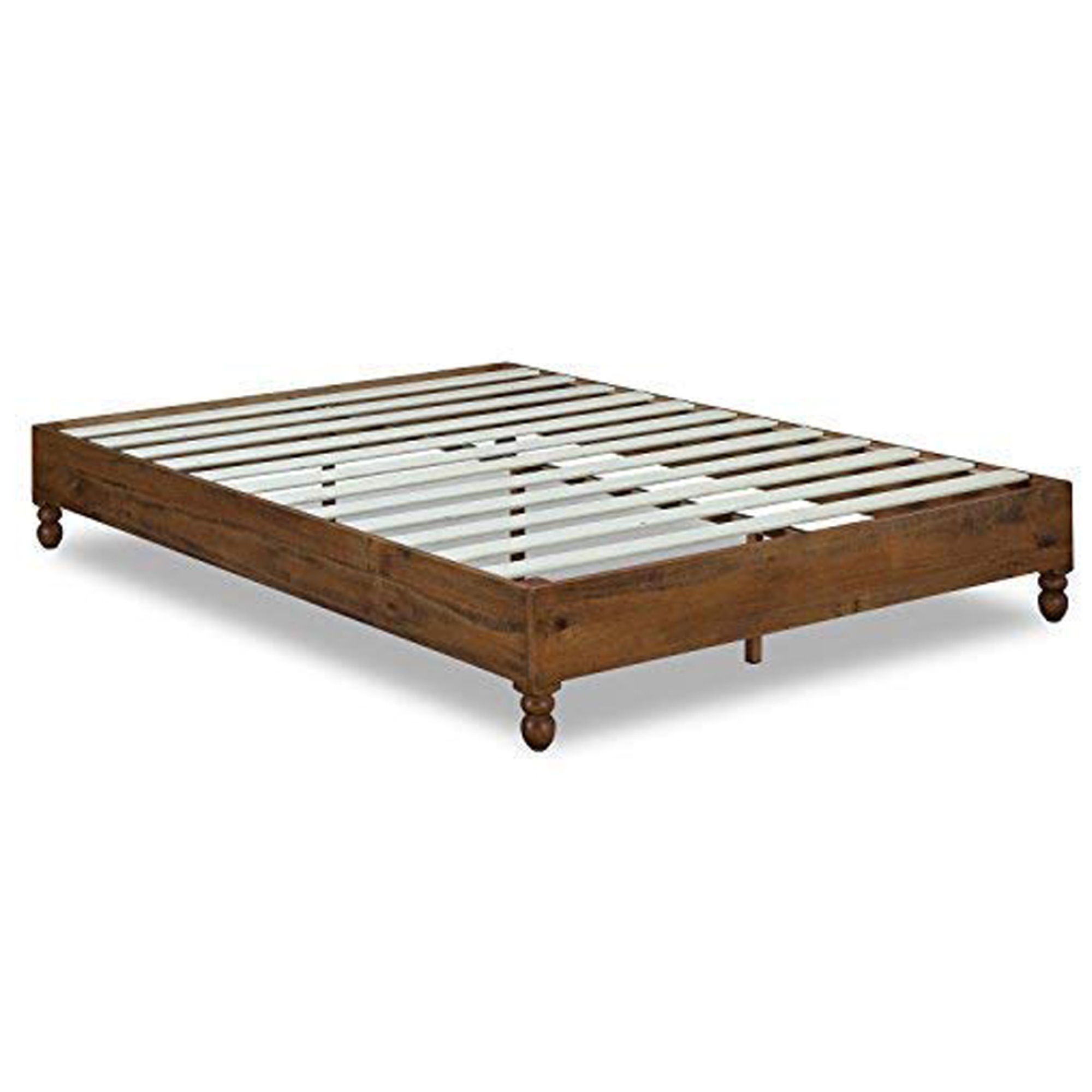 With Turned Legs, Natural Brown