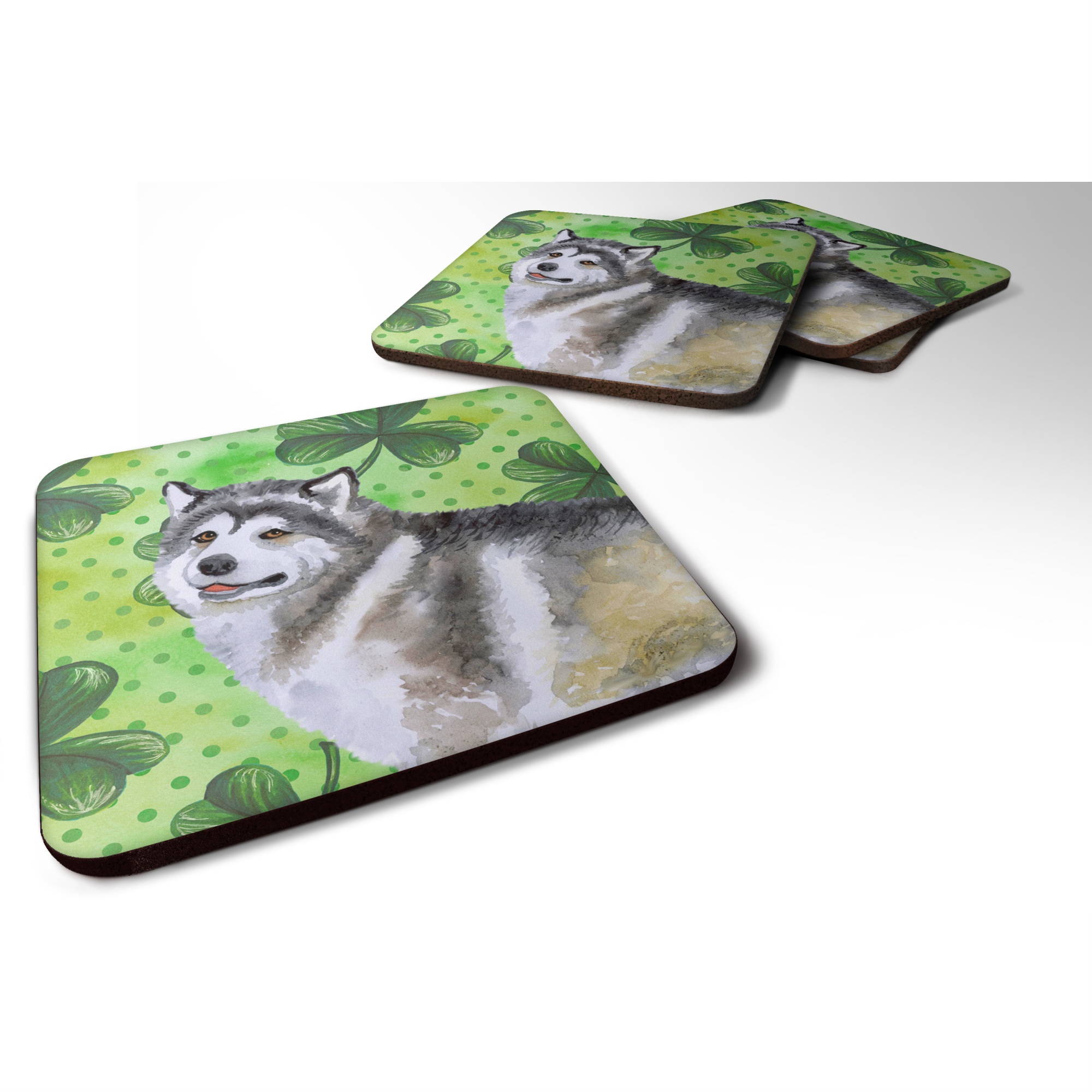 Caroline's Treasures Alaskan Malamute Coasters
