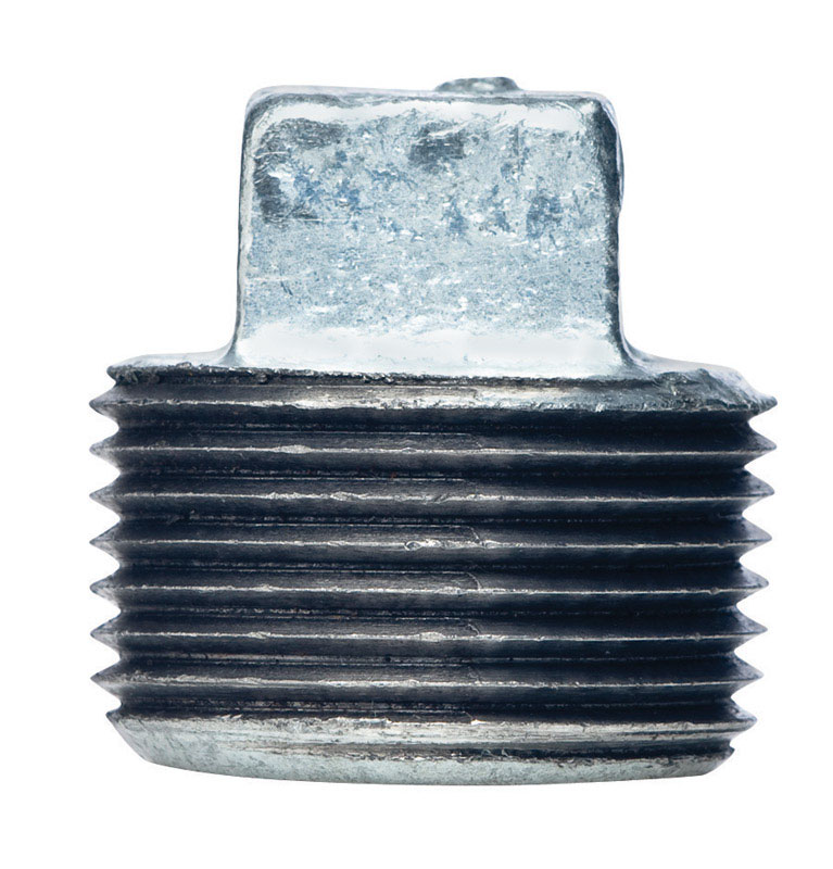 Plug Sq Head Galv 2-1/2"