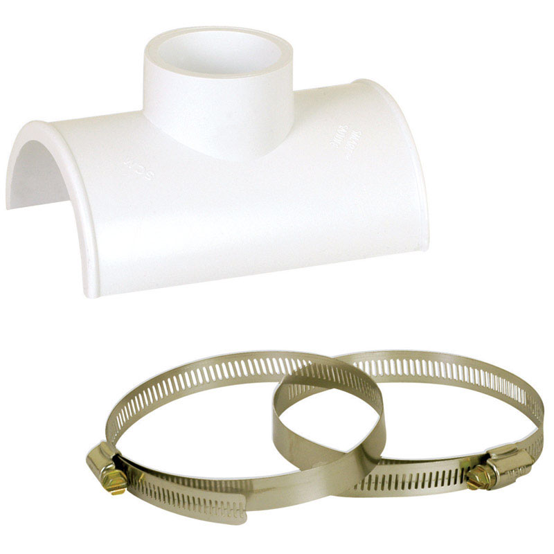 Saddle Tee Pvc 4X2"
