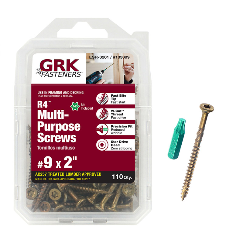 R4 Screw #9X2" 110Pk