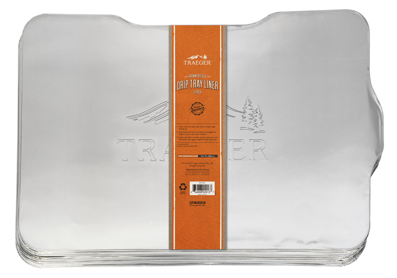 Traeger Pellet Grills Llc 8022007 DRIP PAN LINER L 5PK (Pack of 1)