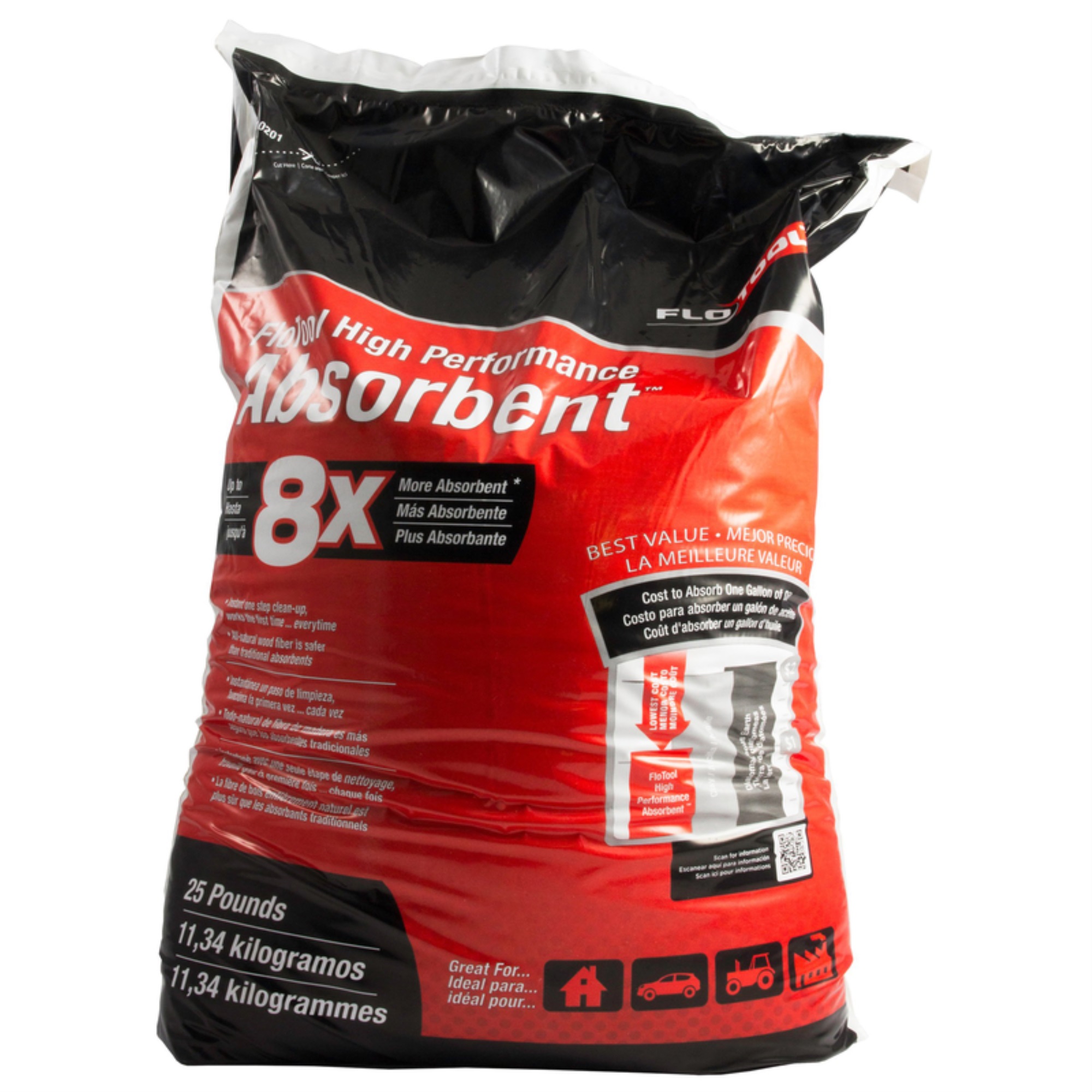 Hi Perform Absrbnt 25Lb