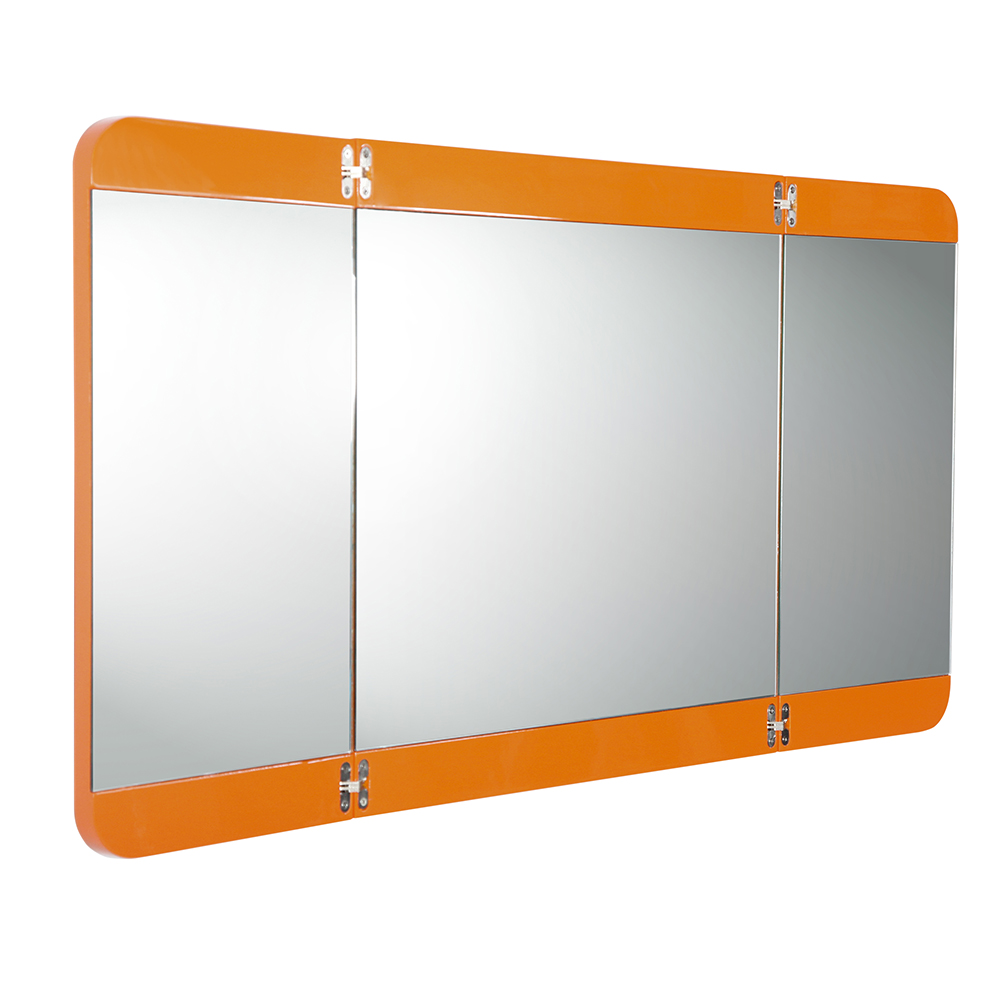 Details About Fresca Energia 48 Orange Three Panel Folding Mirror