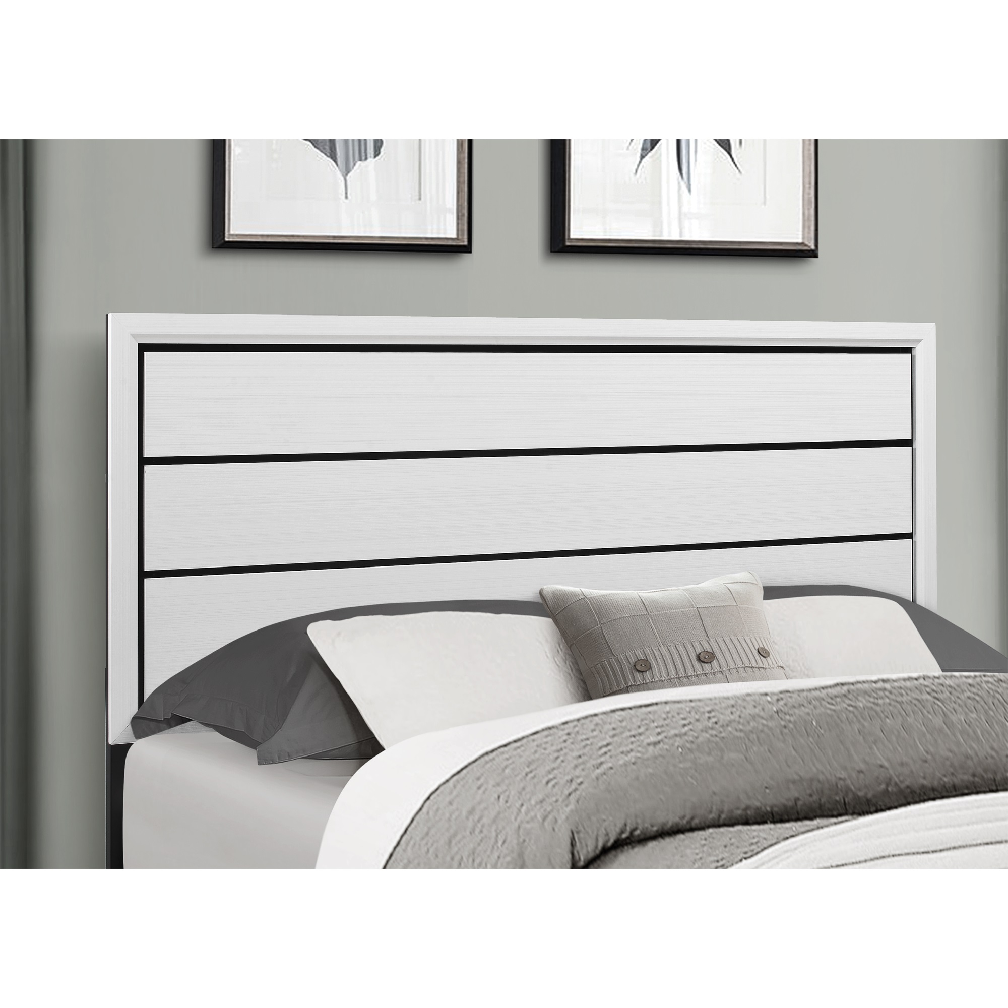 Kate White Full Bed