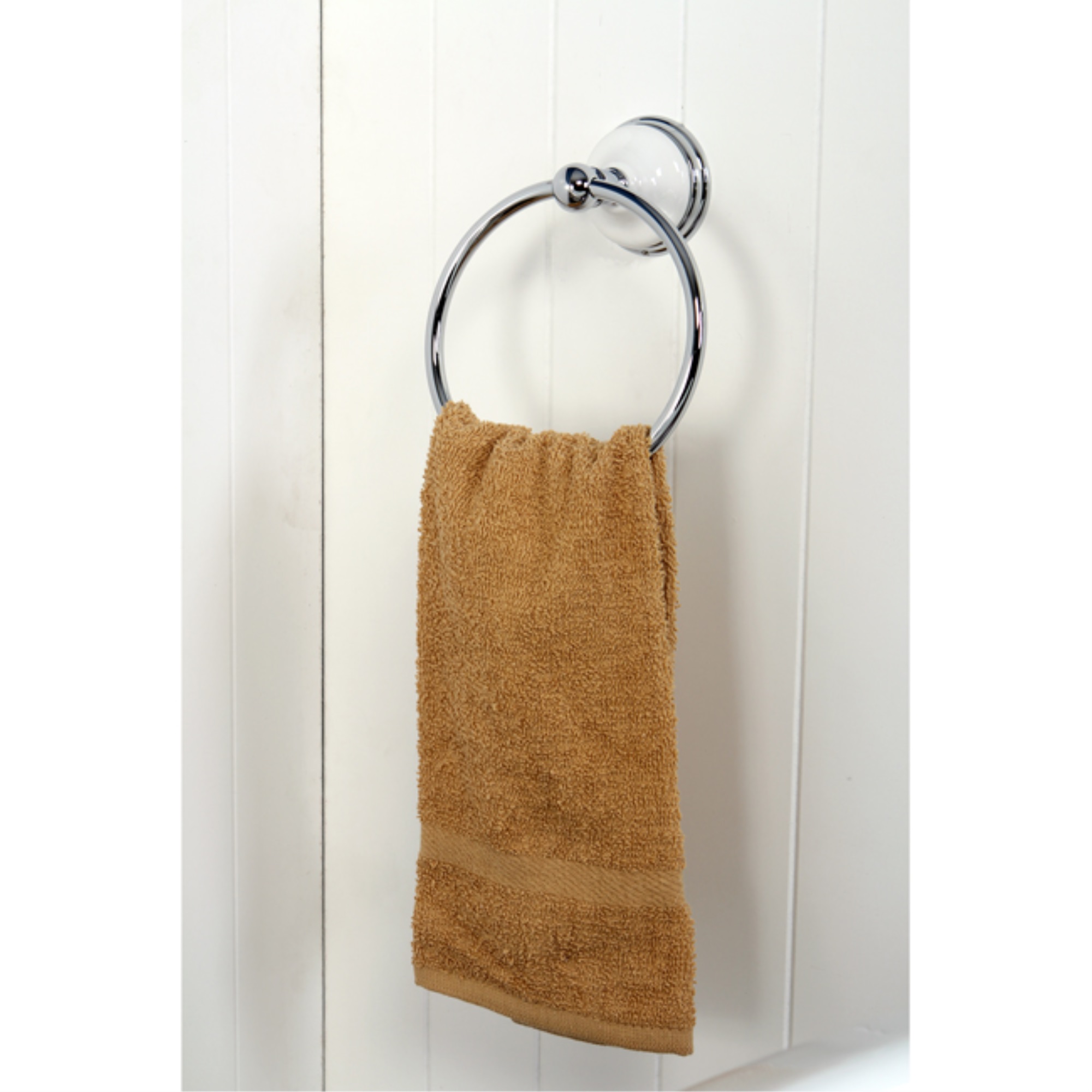 Kingston Brass BA1114C Victorian Towel Ring, Polished Chrome eBay