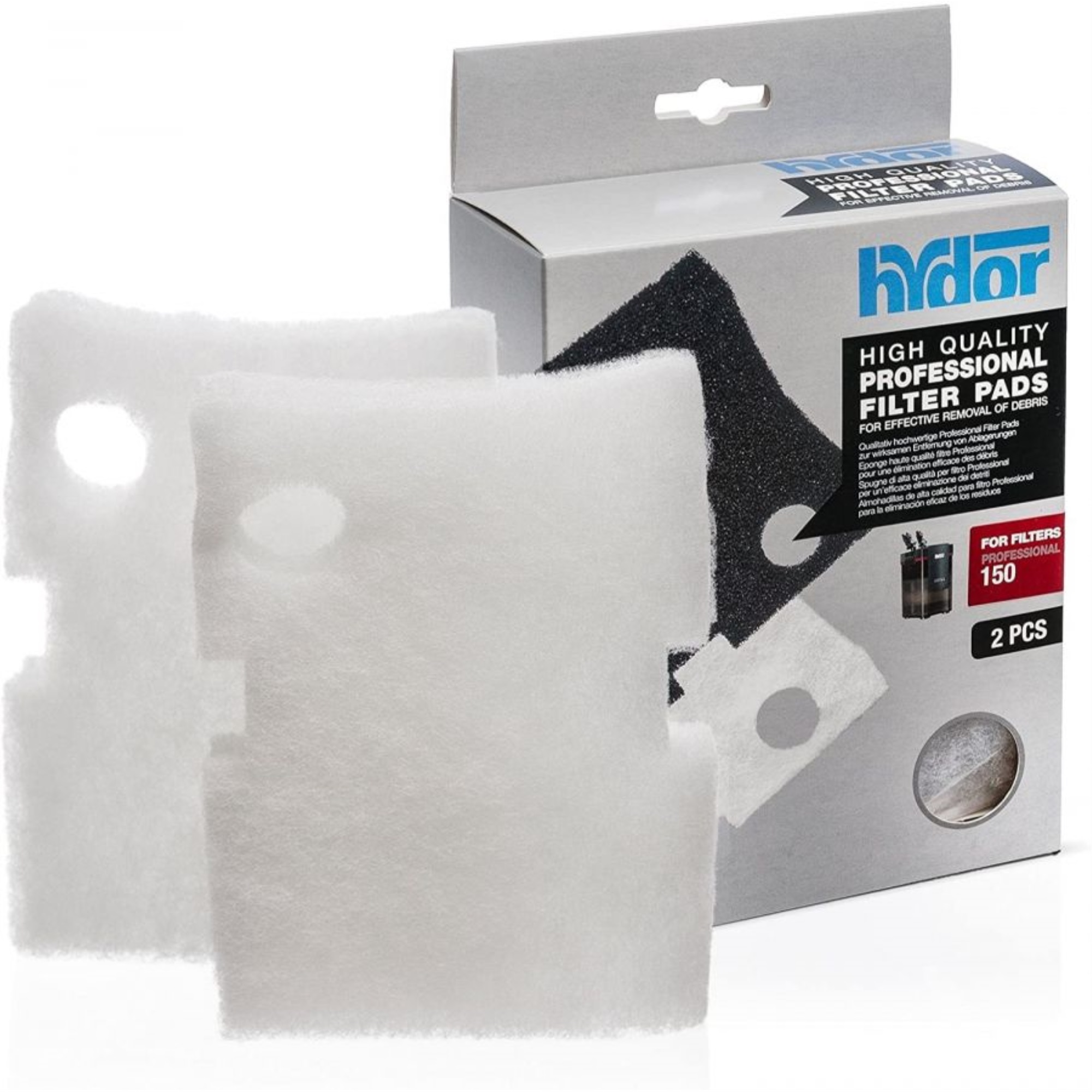 Hydor High Quality Professional Filter Pads for Filters Professional 150 2 count