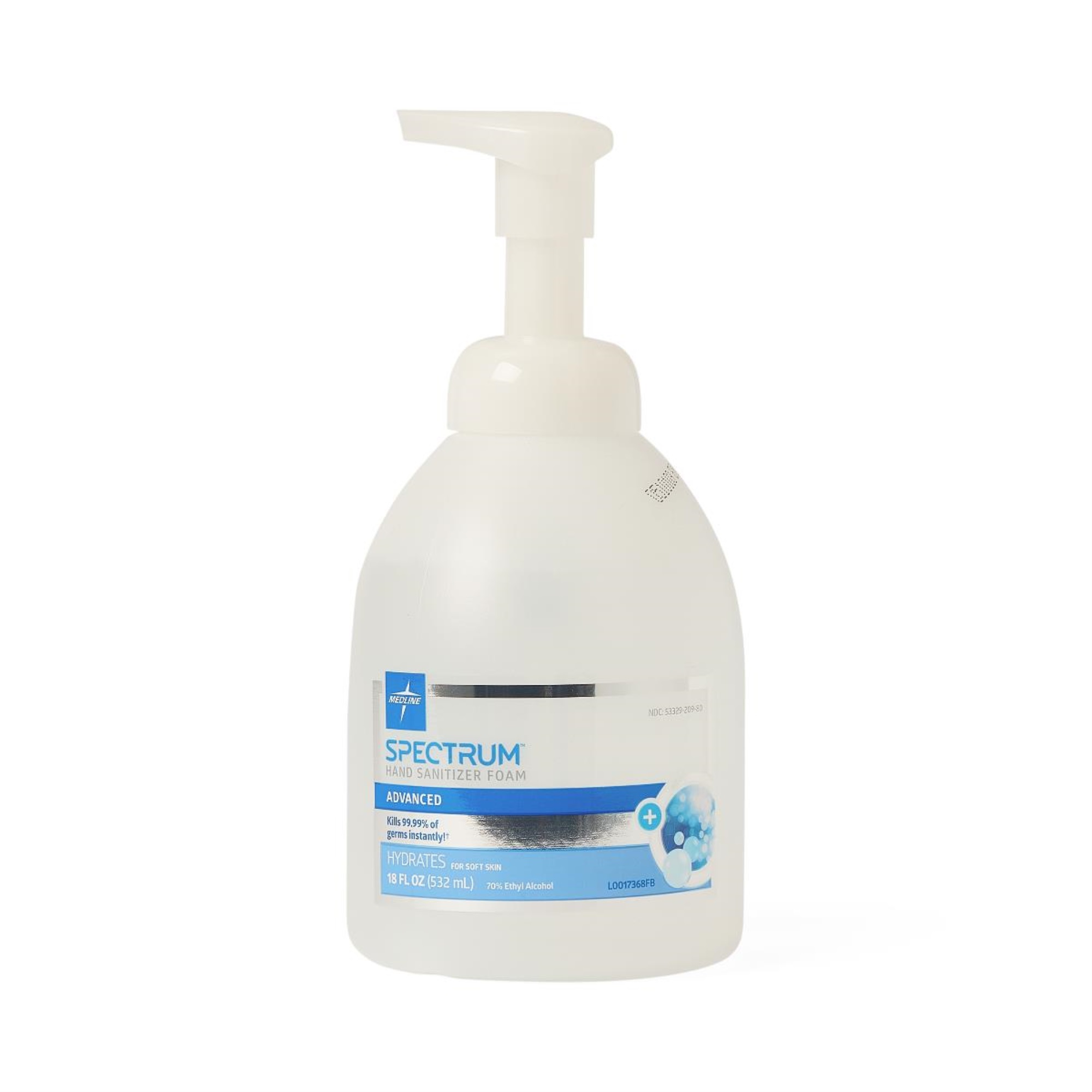Medline Hand Sanitizer, Foam Spectrum Advanced Hand Sanitizer Foam
