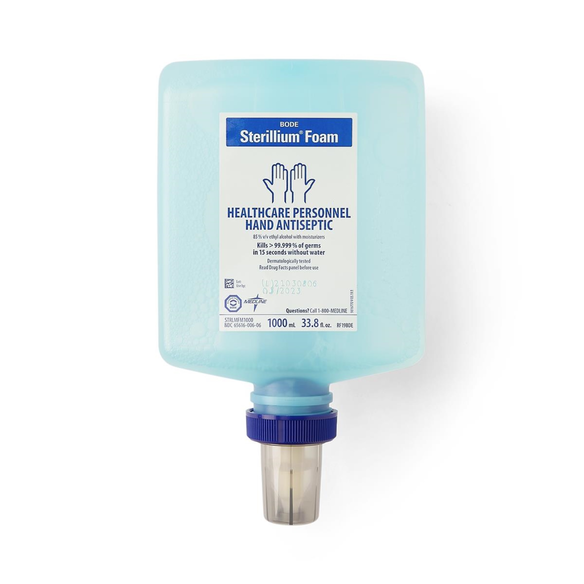 Medline Hand Sanitizers Sterillium Foam Hand Sanitizer with 85 Ethyl