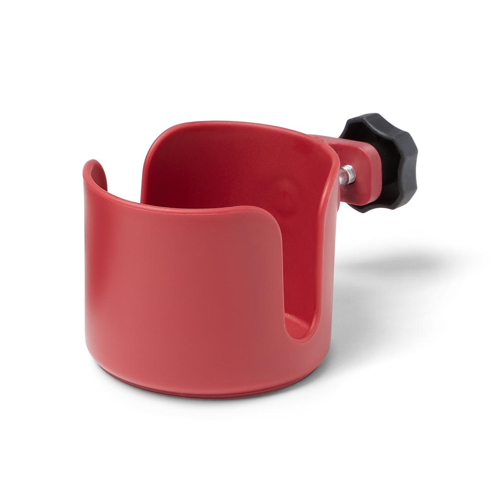 Medline Transport Chair Accessories Cup Holder, Burgundy