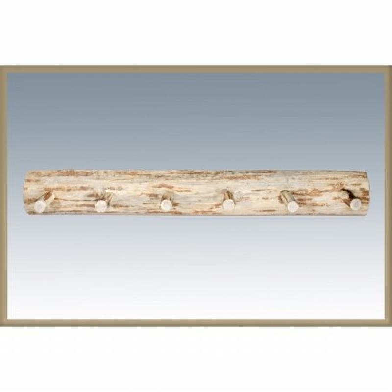 Montana Collection Coat Rack, 4 Foot, Clear Lacquer Finish