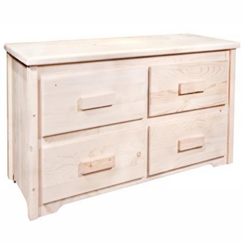 Homestead Collection 4 Drawer Sitting Chest, Ready to Finish