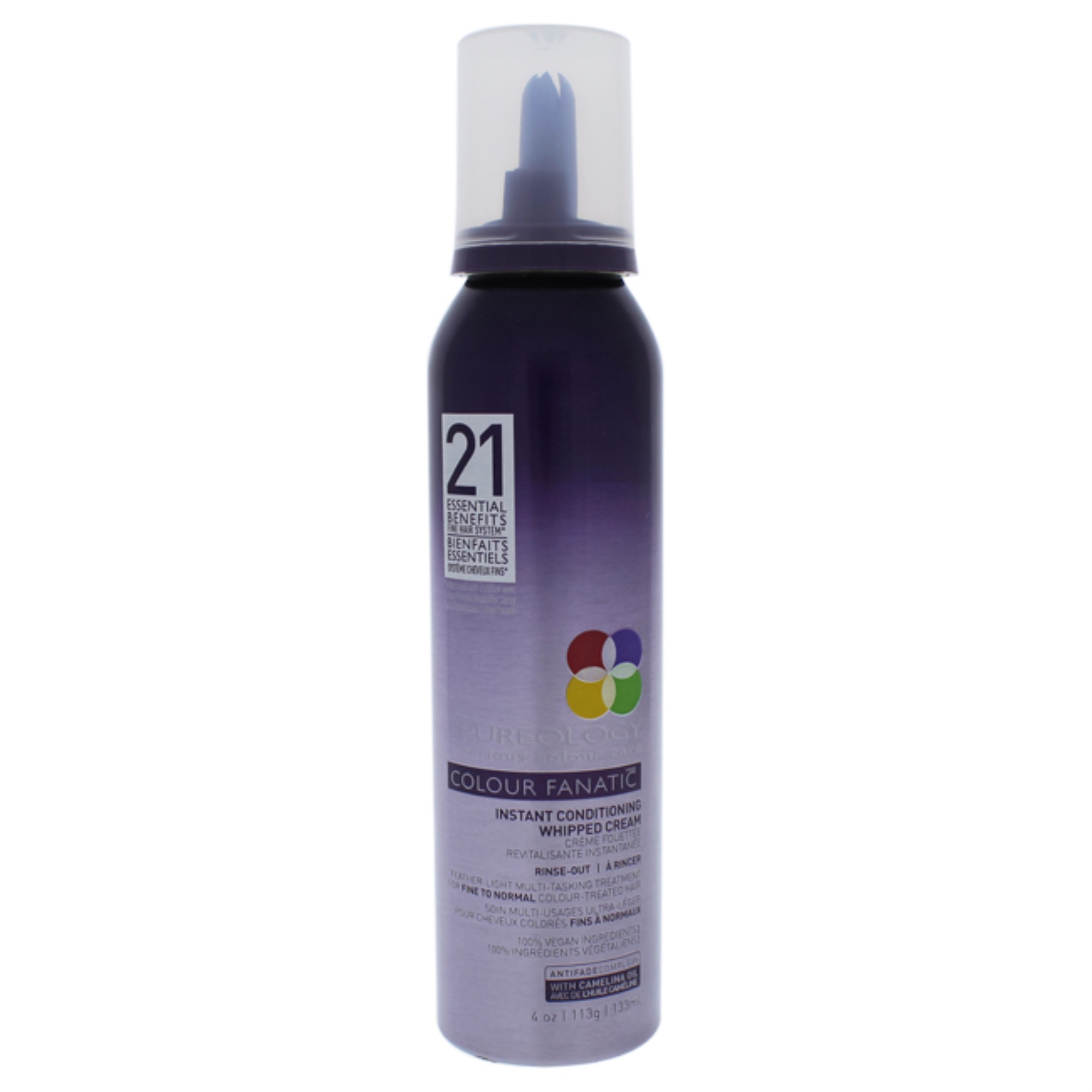 Colour Fanatic Instant Conditioning Whipped Hair Cream By Pureology For Unisex - 4 Oz Cream