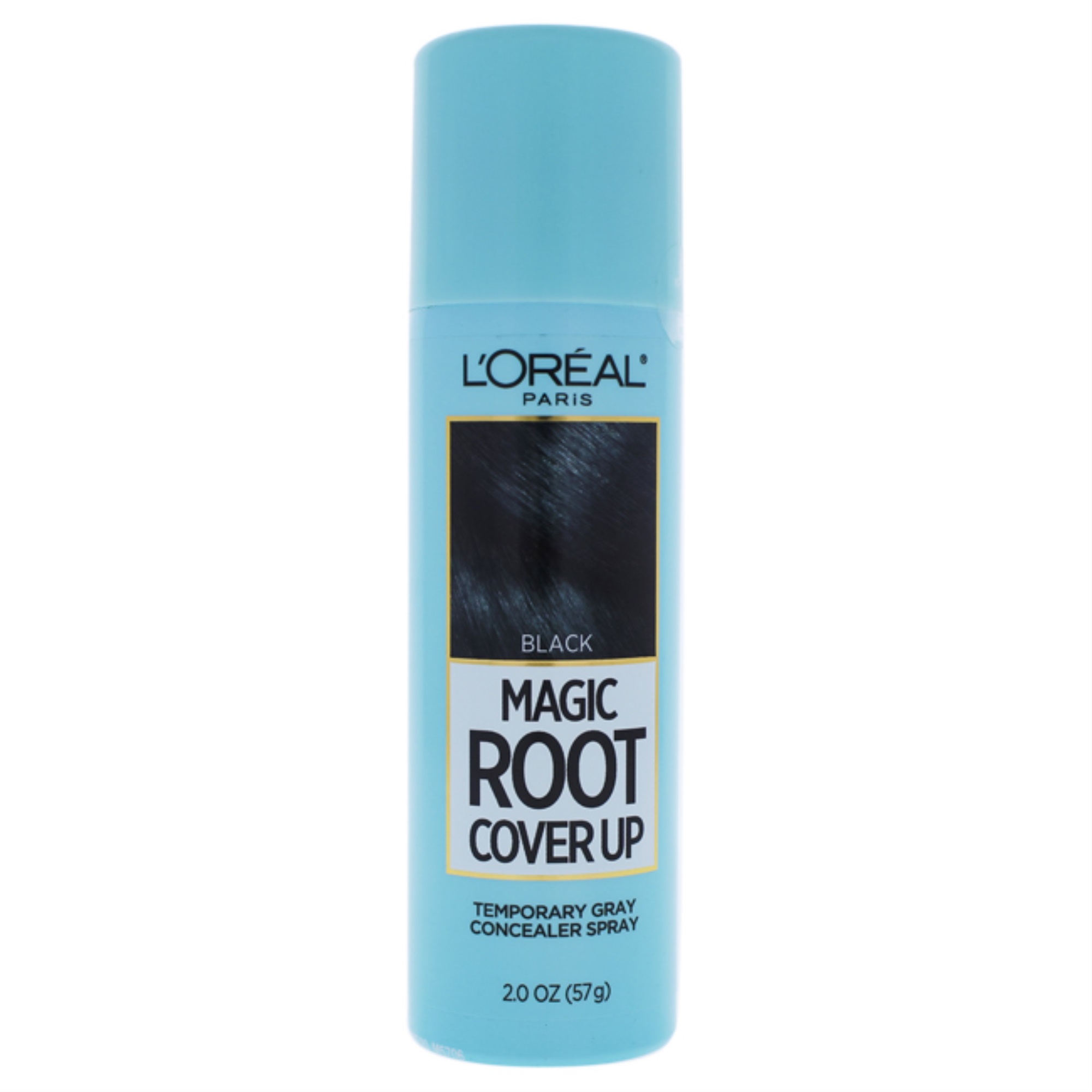 Magic Root Cover Up Temporary Gray Concealer Spray - Black By Loreal Professional For Women - 2 Oz Hair Color