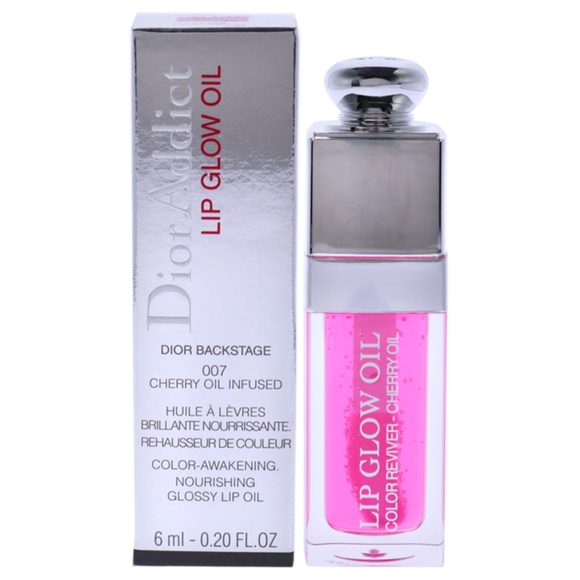 Dior Addict Lip Glow Oil 007 Raspberry by Christian Dior for Women
