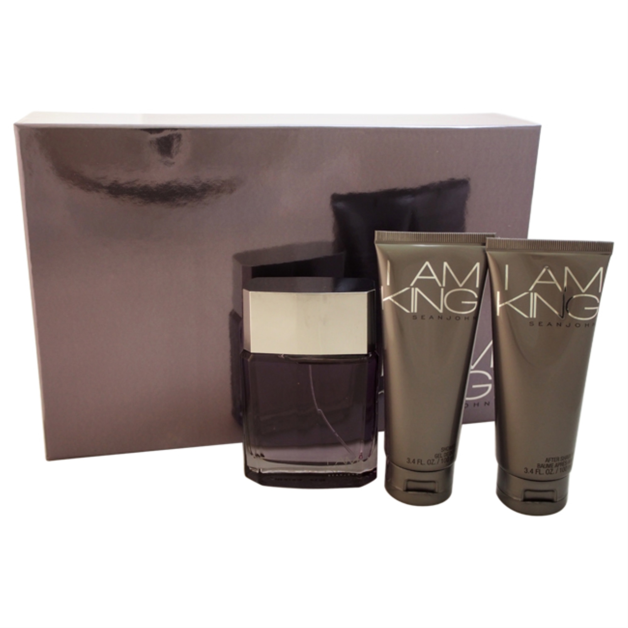 I Am King By Sean John For Men - 3 Pc Gift Set 3.4Oz Edt Spray, 3.4Oz Shower Gel, 3.4Oz After Shave Balm