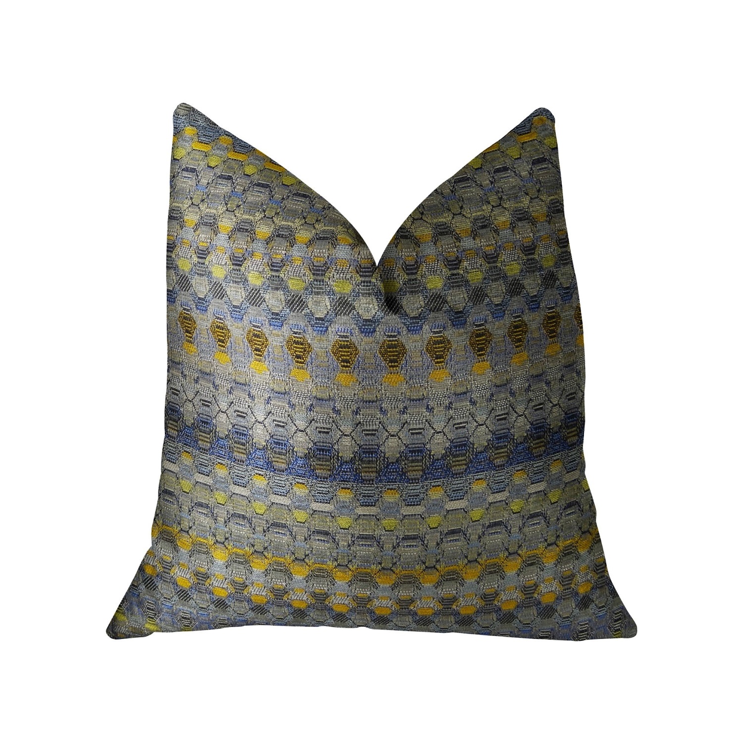 Plutus Merlot Way Handmade Throw Pillow, (12" x 25")
