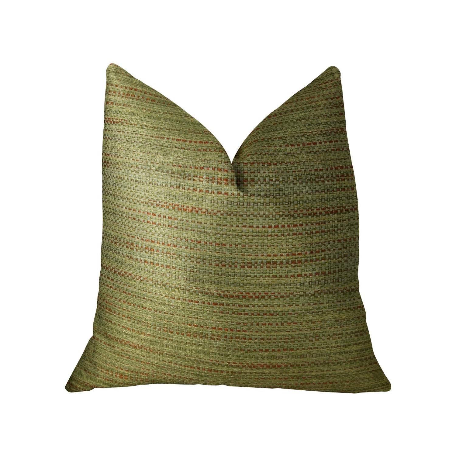 Plutus Honeysuckle Handmade Throw Pillow, (Double sided  12" x 20")