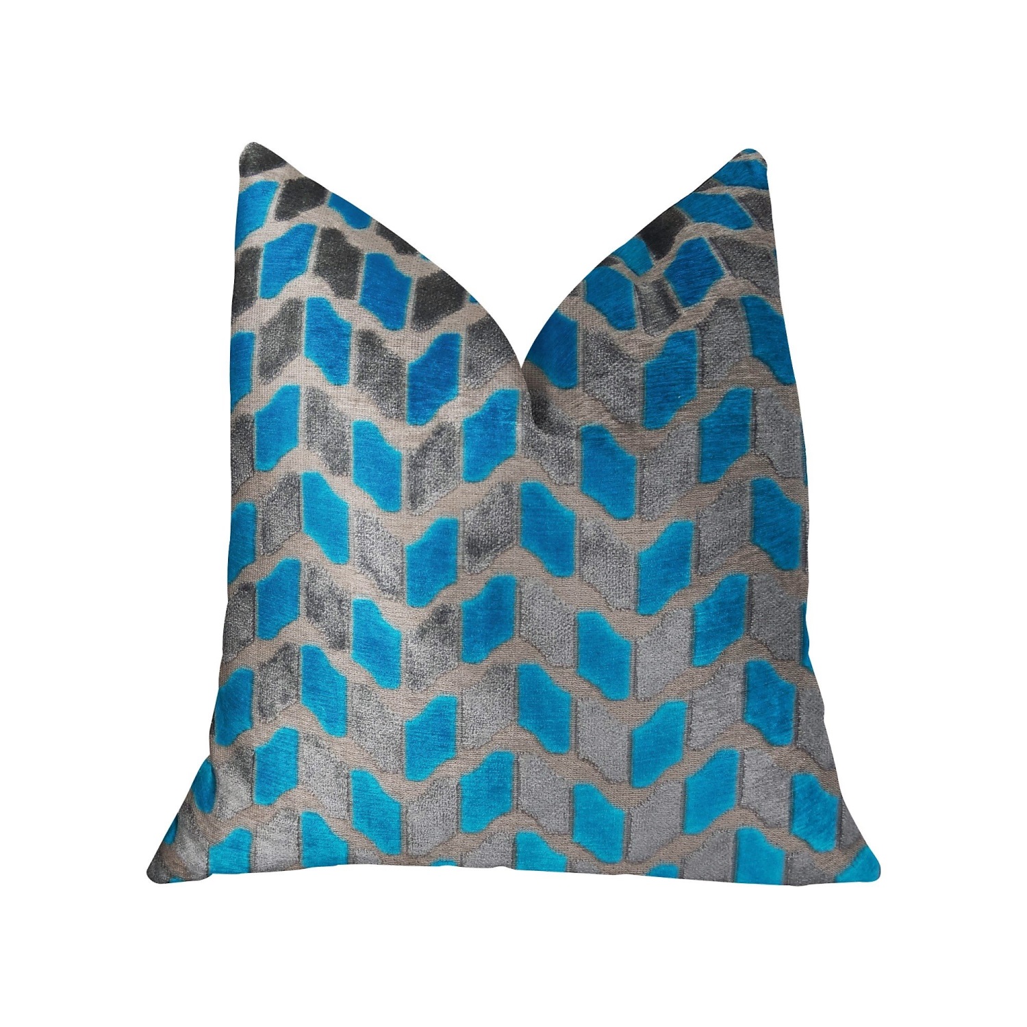 Plutus Deep Sea Dive Handmade Throw Pillow, (20" x 36" King)