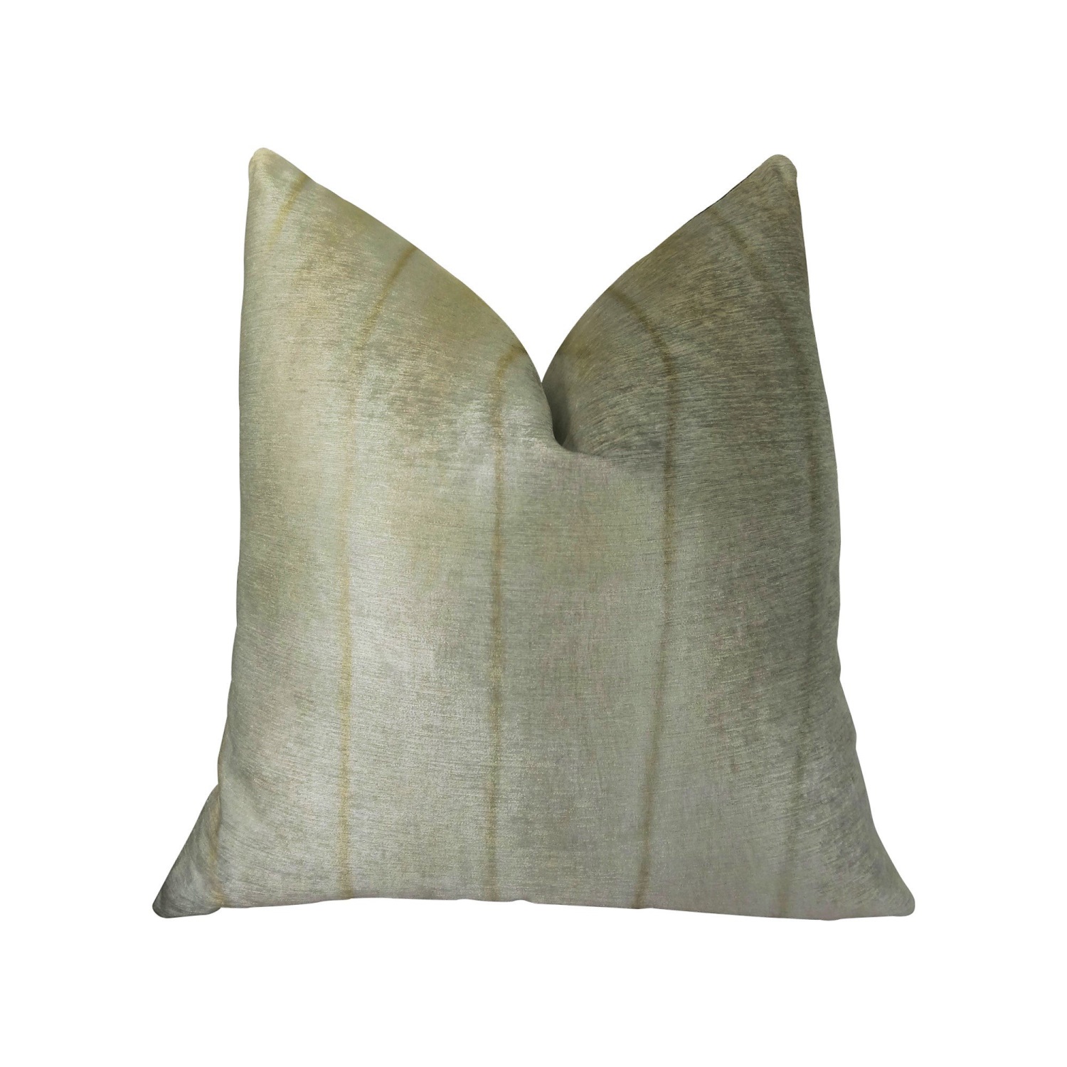 Plutus Fancy Mink Handmade Throw Pillow, (Double sided  12" x 20")