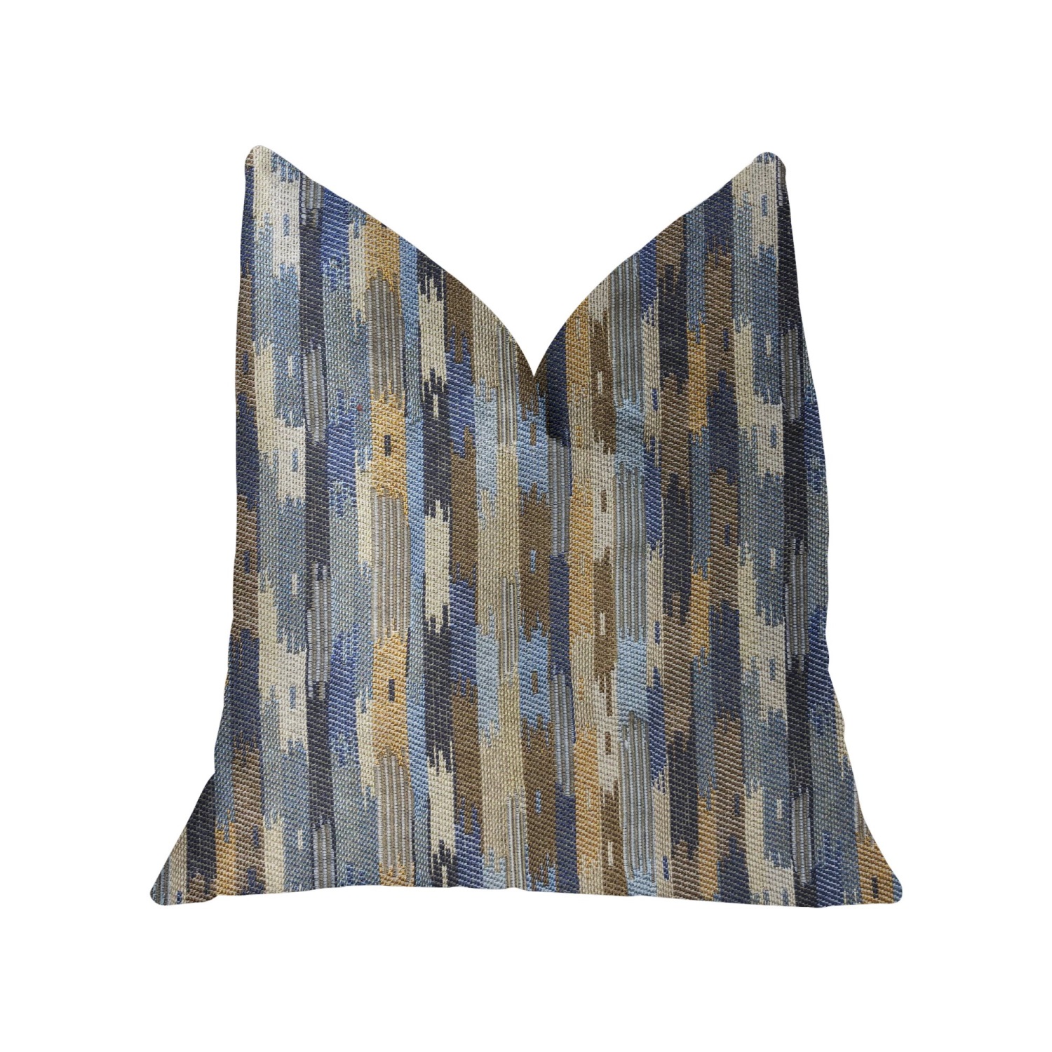 Plutus Hyde Park Multicolor Luxury Throw Pillow - Double sided  20" x 36" King