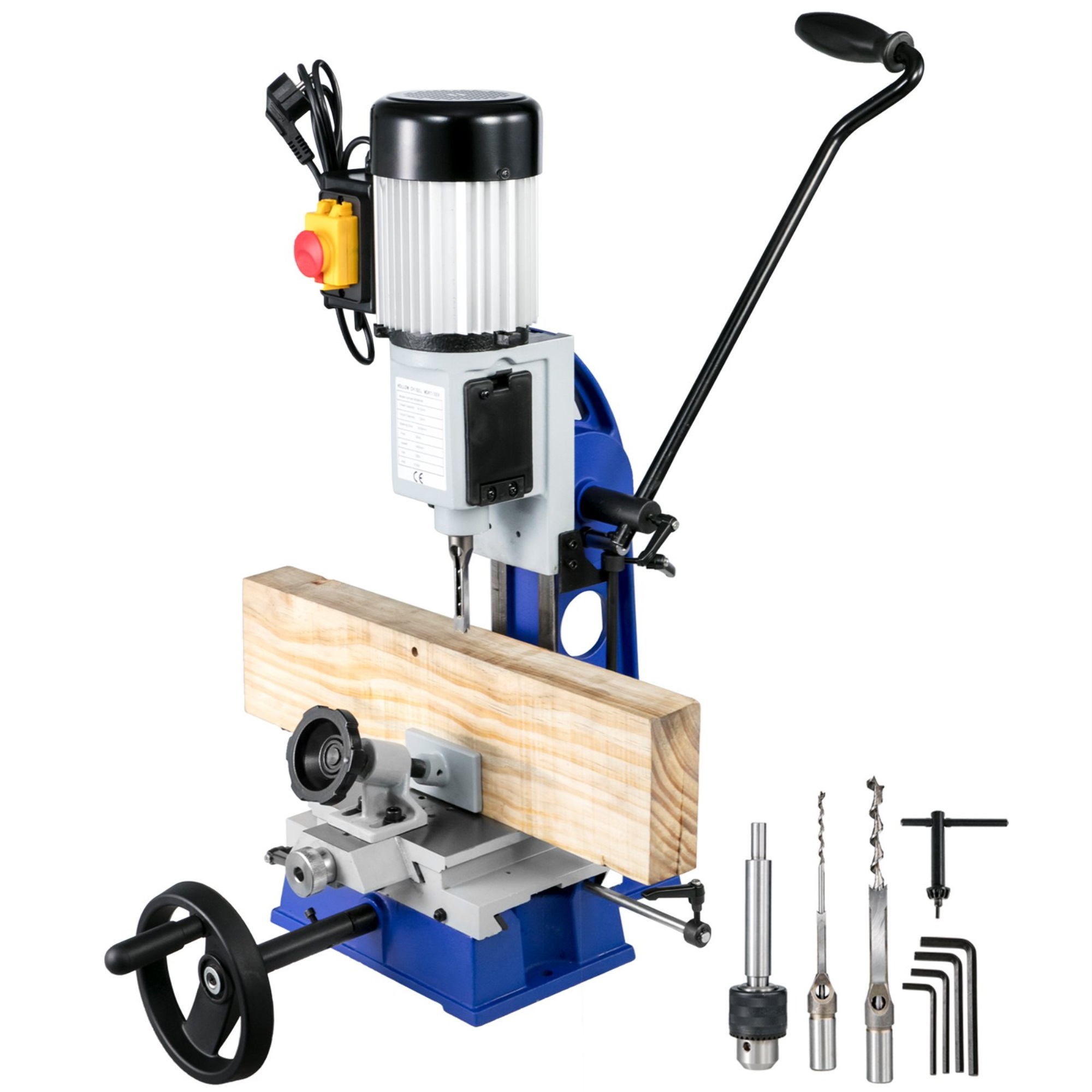 VEVOR Mortise Machine Powermatic Mortise With Movable Workbench For