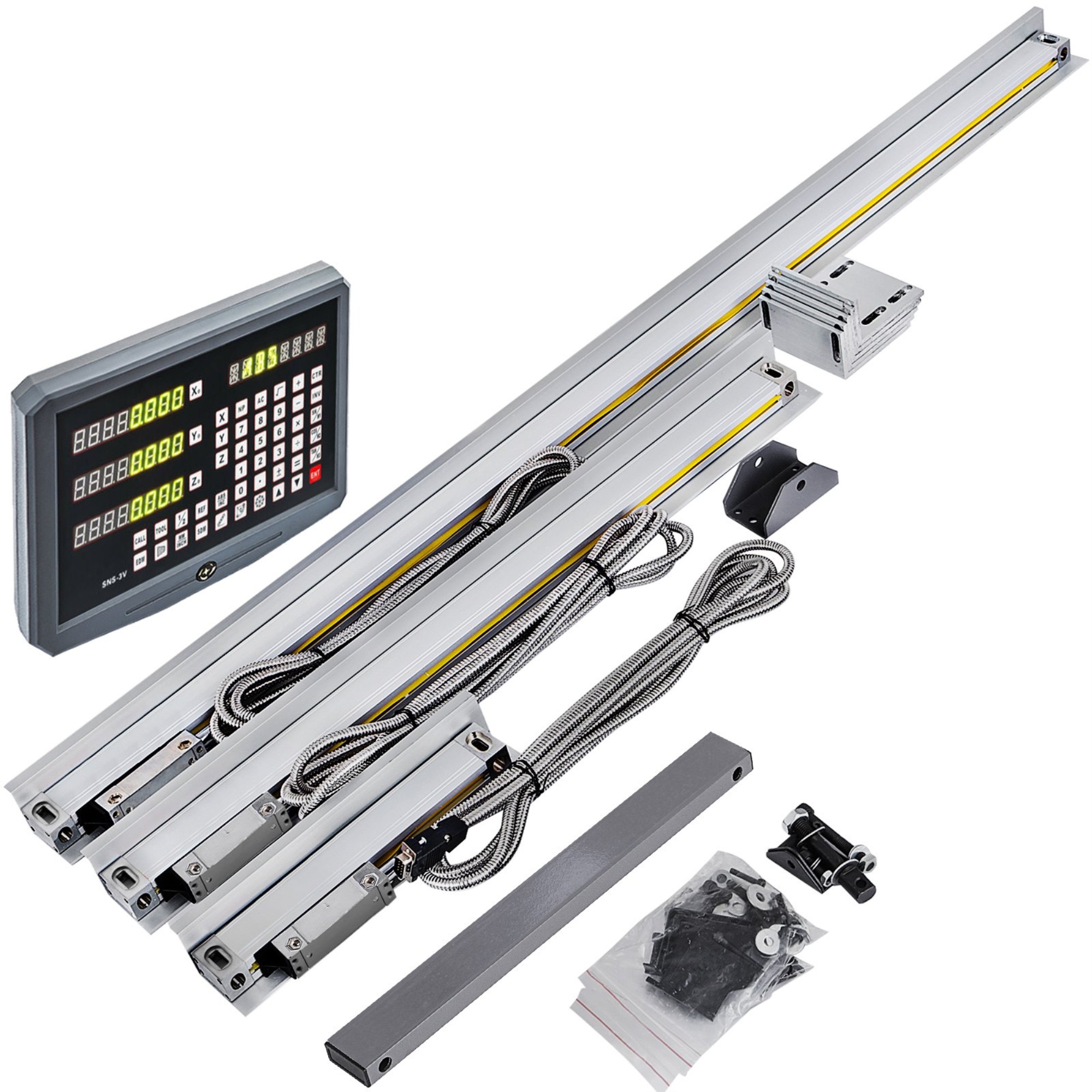 VEVOR 3 Axis Digital Readout Dro Kit For Mill Milling Machine With ...