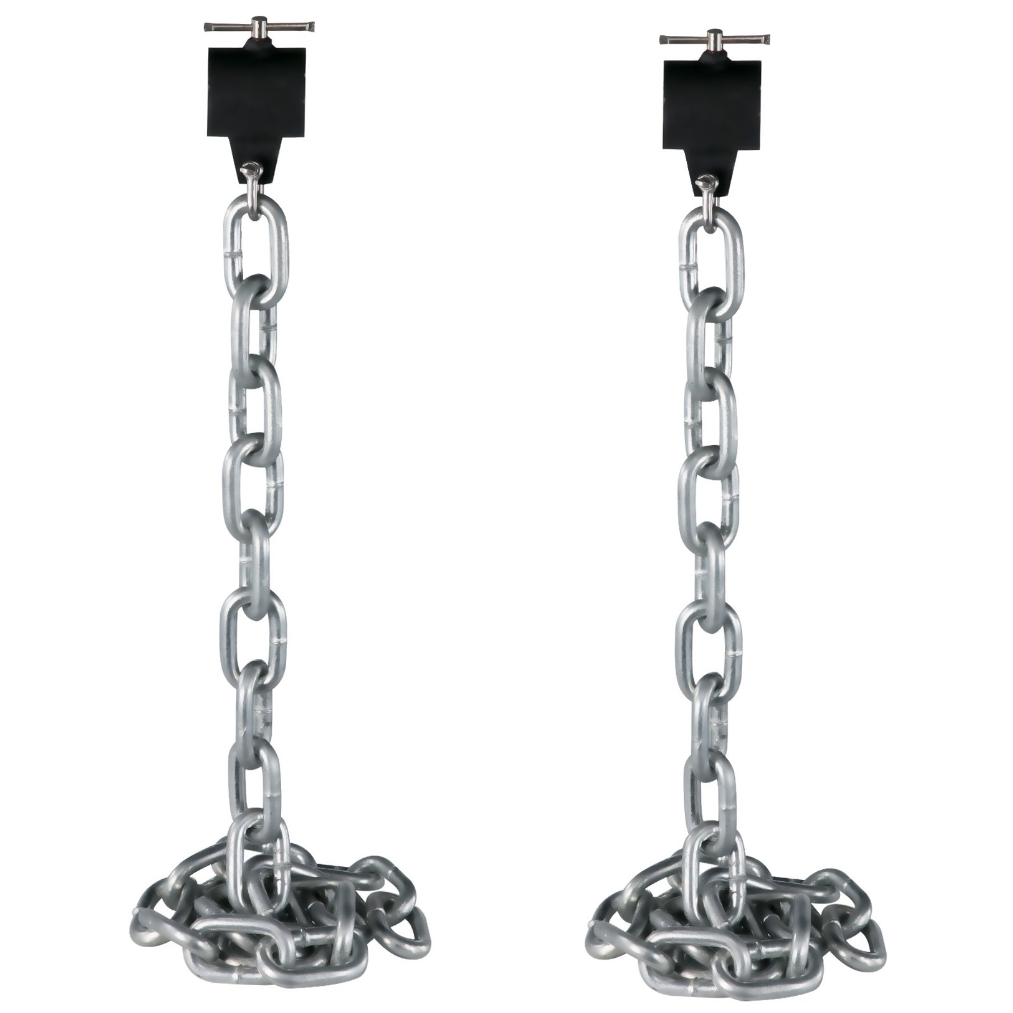 VEVOR Weight Lifting Chains Olympic Bar Barbell Chain Pairs 44lb
