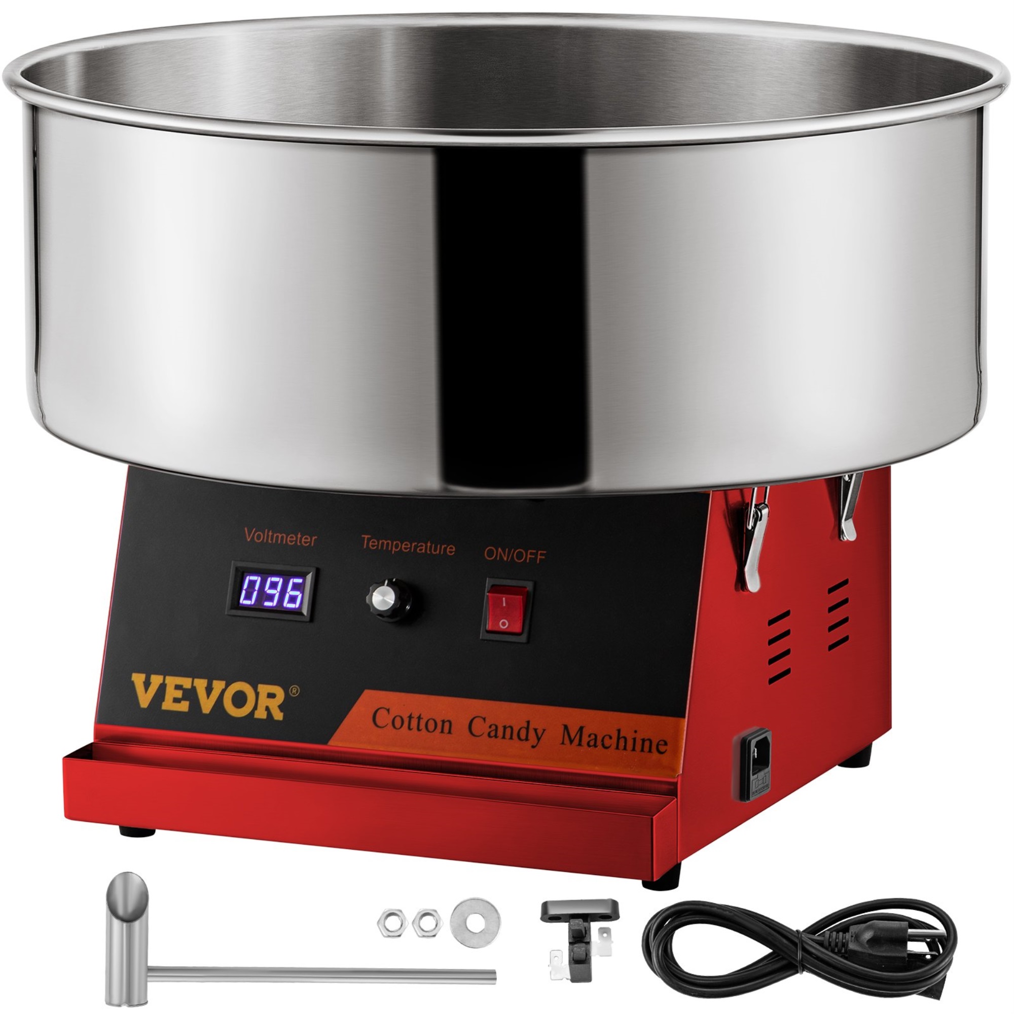 VEVOR Vevor Commercial Cotton Candy Machine Sugar Floss Maker 19.7