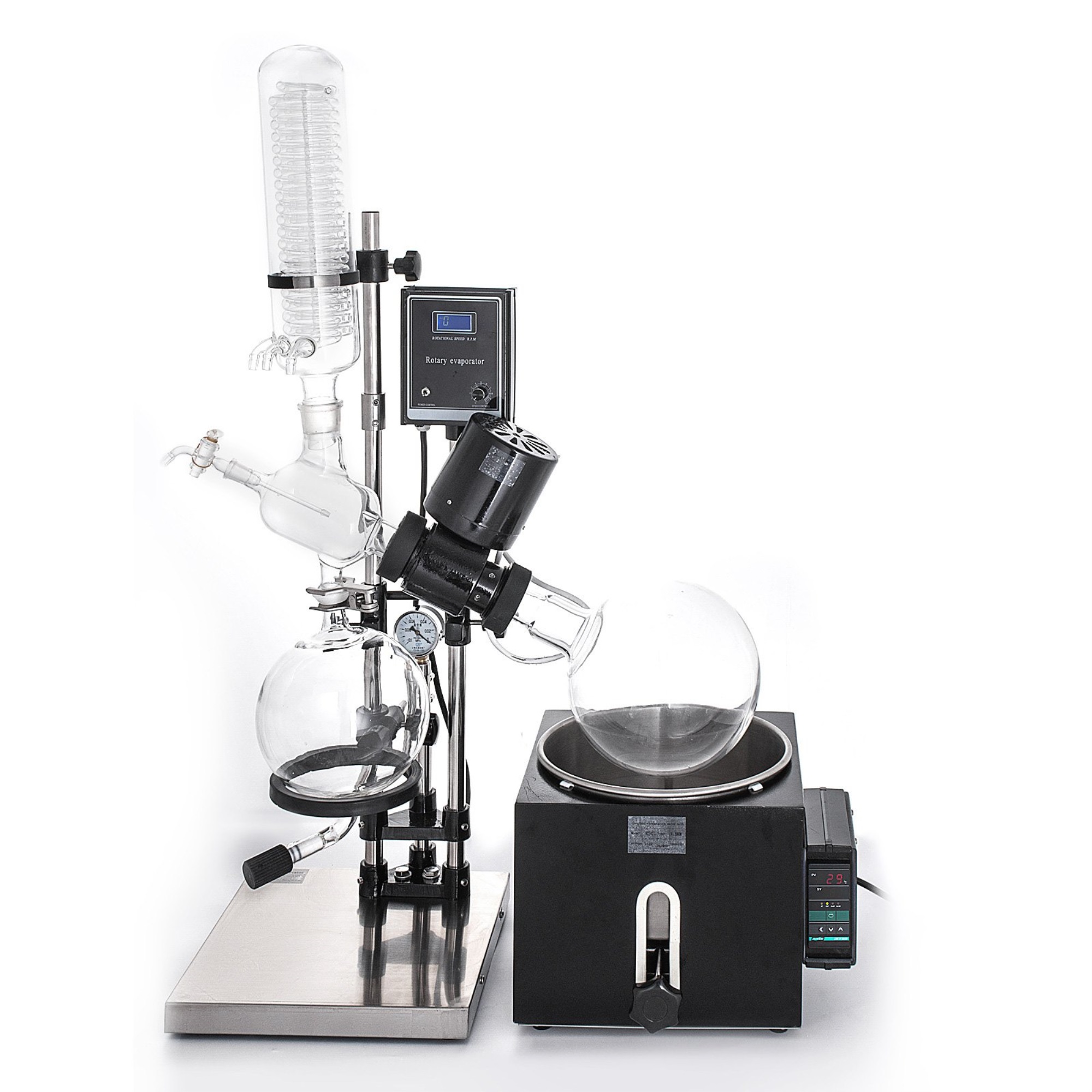 VEVOR 5l Rotavapor Re501 Rotary Evaporator Heating Water Bath Motorized