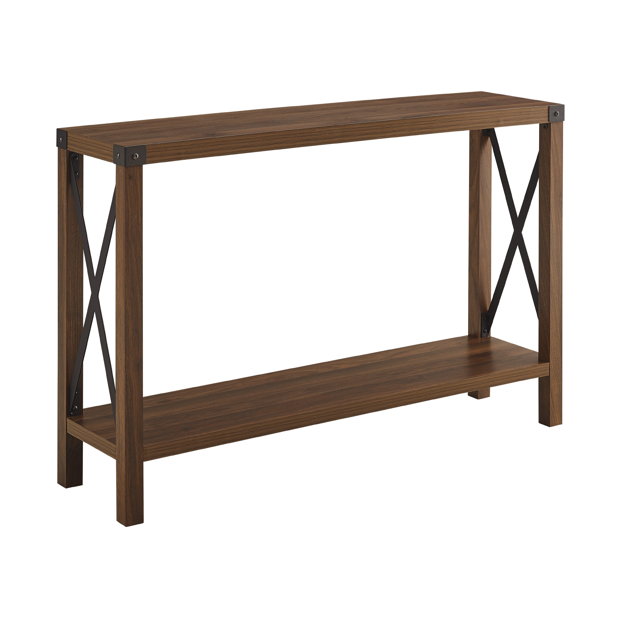 Walker Edison Furniture Company 46" Rustic Farmhouse Entryway Table eBay