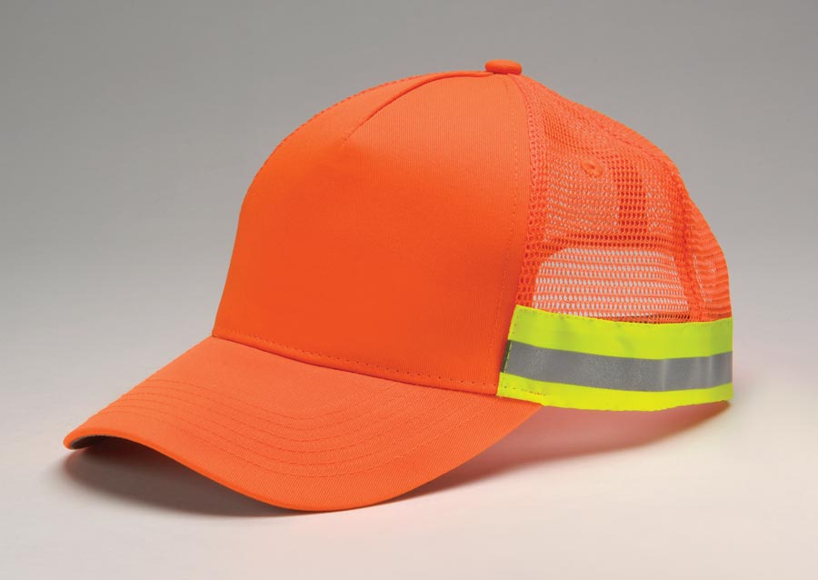 TRUCKER REFLECTOR Cap, HI-VIS YELLOW