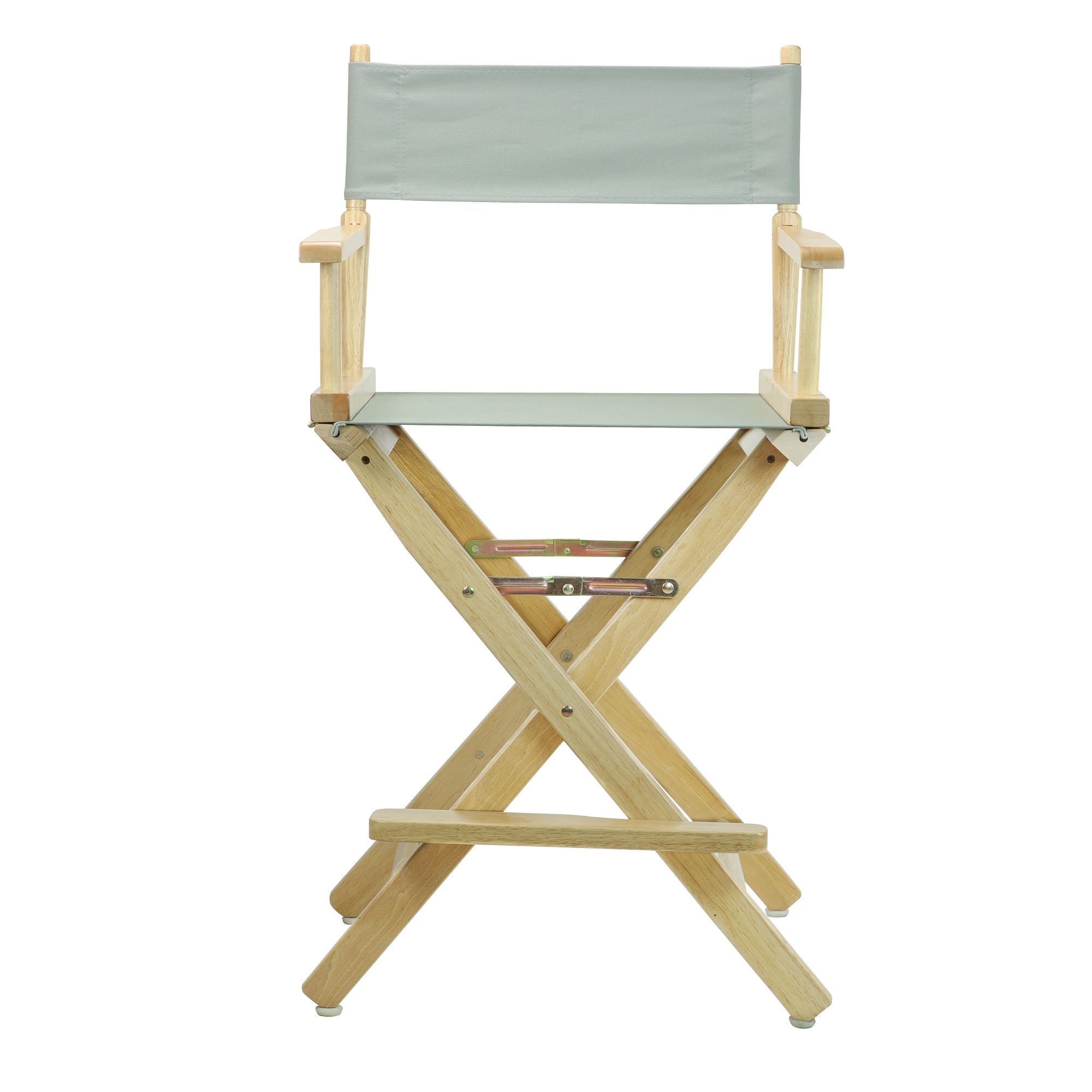24" Director's Chair Natural Frame-Black Canvas
